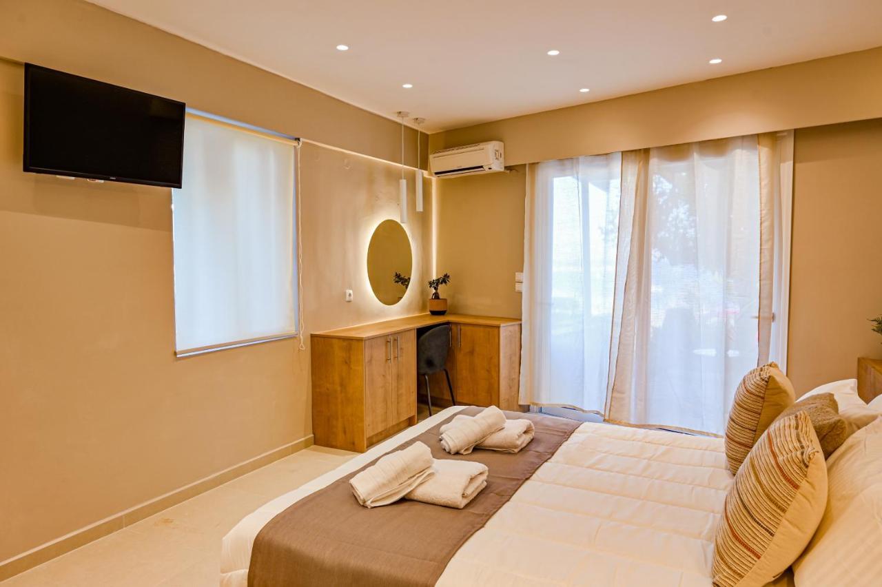 Eleftherias Suites - Near Beach Apartments マラティ エクステリア 写真