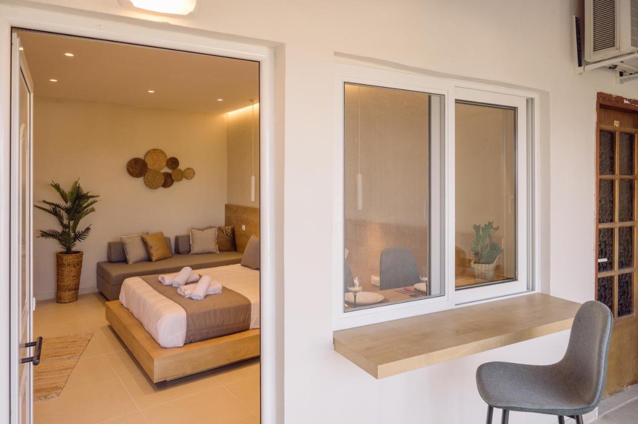 Eleftherias Suites - Near Beach Apartments マラティ エクステリア 写真